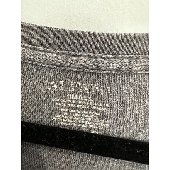 ALFANI MENS GRAY HEATHER COTTON BLEND TSHIRT, SIZE SMALL - Picture 6 of 12